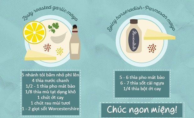 20 cách làm sốt mayonnaise ngon 7