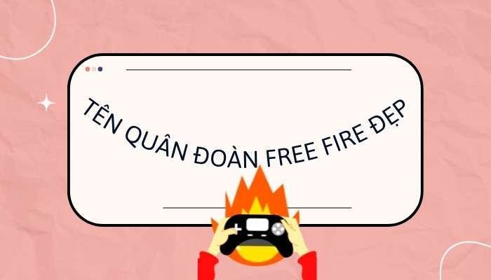 Tên quân đoàn Free Fire đẹp