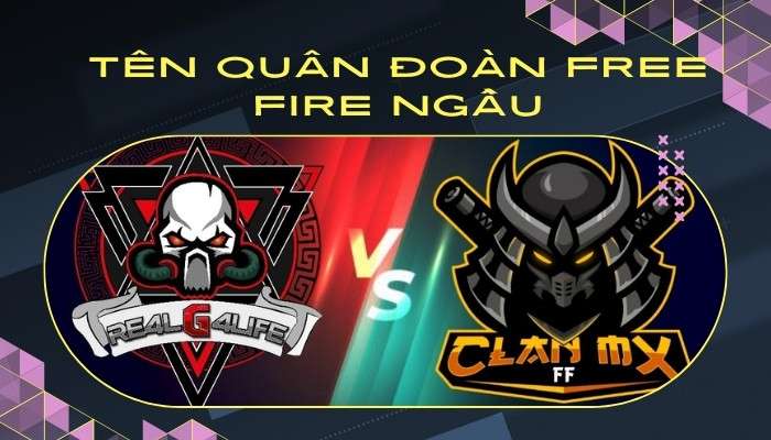 Tên quân đoàn Free Fire ngầu