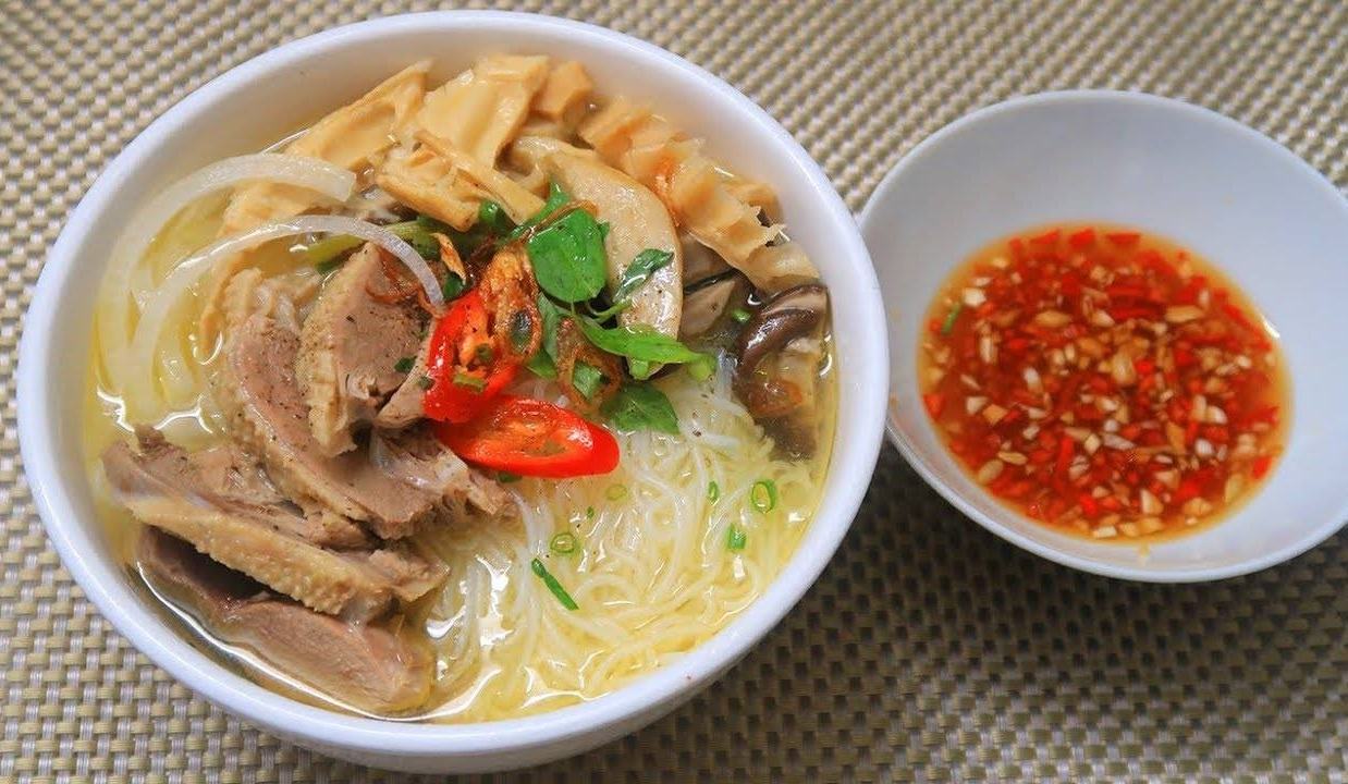 cách nấu bún vịt 12