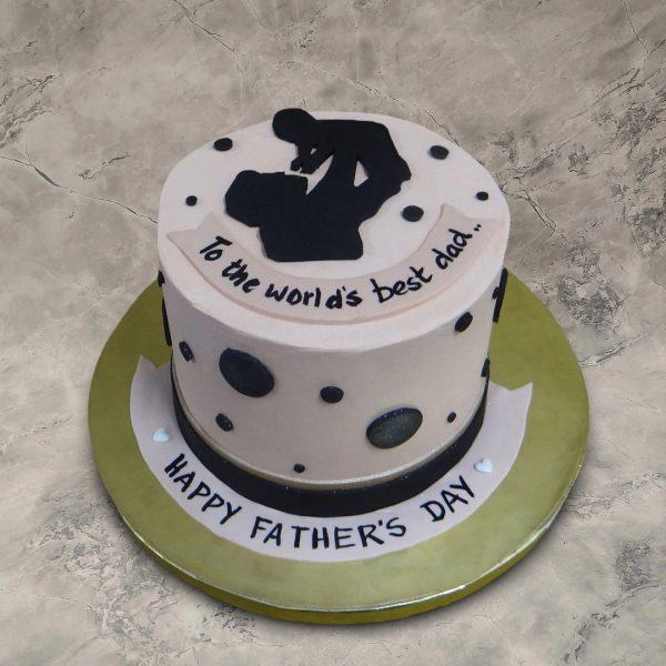 Một ví dụ về chiếc bánh sinh nhật của một người cha trên thế giới