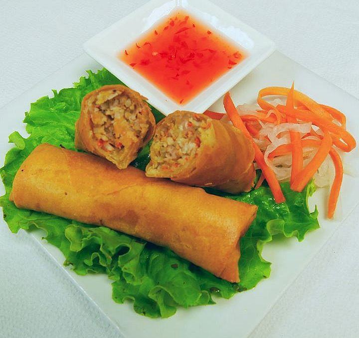 momwe mungapangire ma spring rolls 8