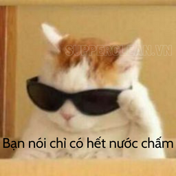 Nước chấm meme đã hết