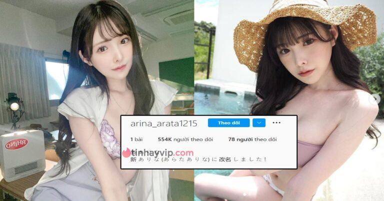 Arina Arata vừa tạo tài khoản Instagram với 1 ảnh duy nhất đã có đến hơn 500 nghìn người theo dõi