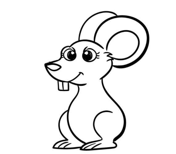 vẽ con chuột 6
