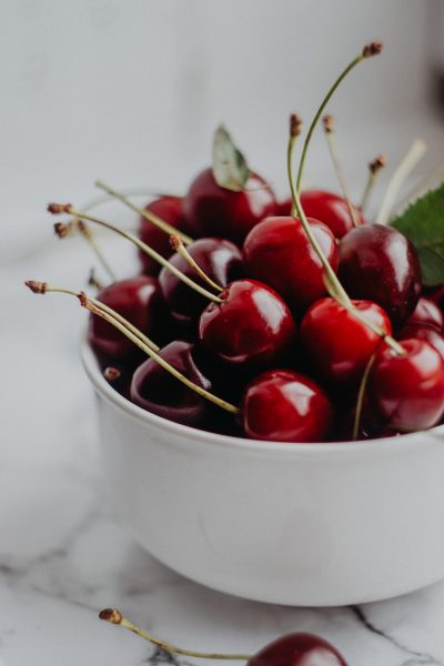 Hình ảnh quả cherry Mỹ màu đỏ mật