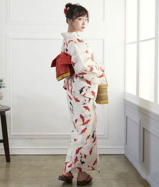 Kimono họa tiết cá chép