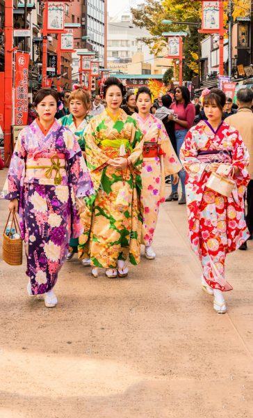 Hình ảnh đẹp về Kimono Nhật Bản