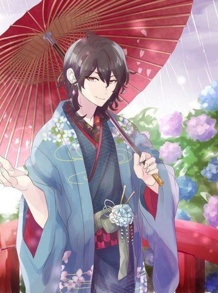 Hình ảnh kimono anime nam