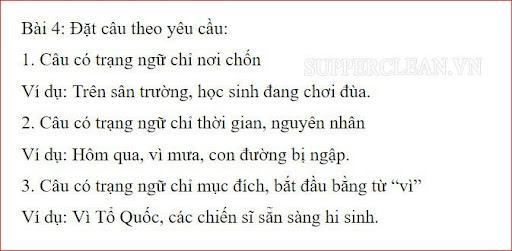 Trạng ngữ là gì?