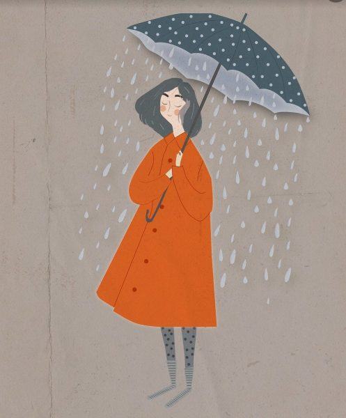 Những hình ảnh đẹp về cơn mưa anime