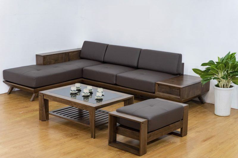 Các loại sofa gỗ đẹp