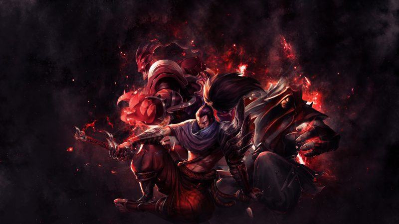 Hình ảnh đẹp nhất về Yasuo với lee sin và thresh