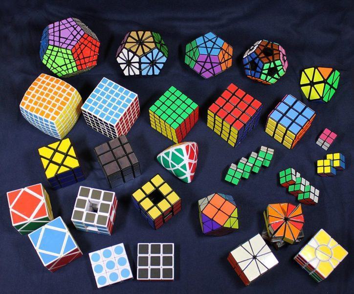 Hình ảnh các khối Rubik khác nhau