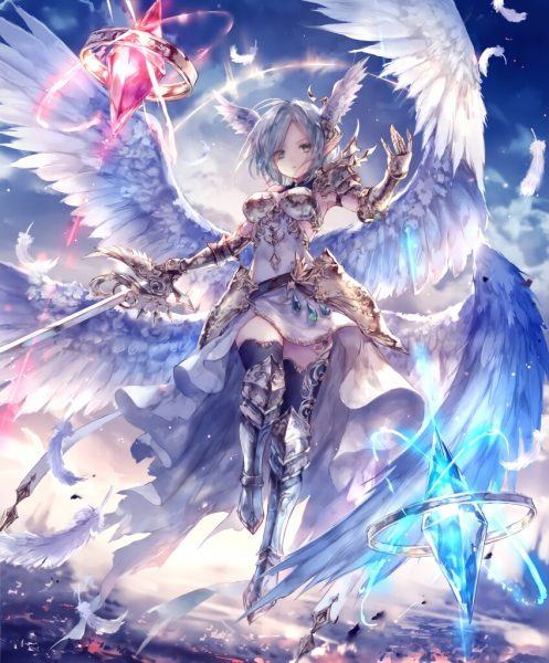 hình ảnh thiên thần chiến binh