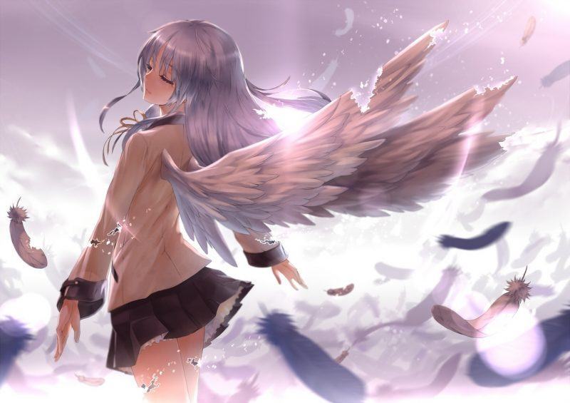 Hình ảnh thiên thần anime gợi cảm