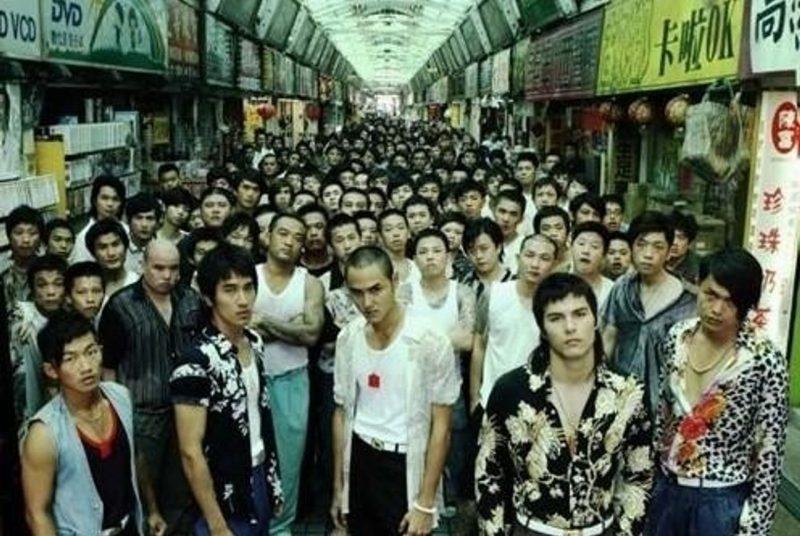 Một bức tranh nổi tiếng về băng đảng Hong Kong