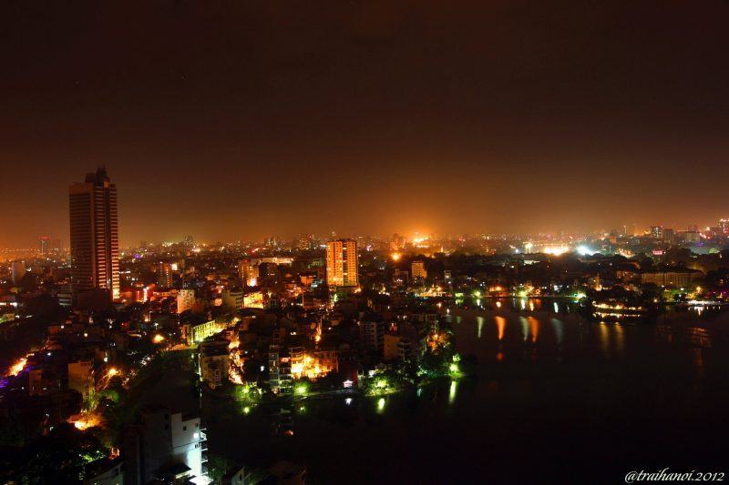 Hình ảnh Hà Nội về đêm