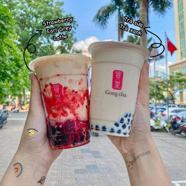 Hình ảnh trà sữa Gong Cha