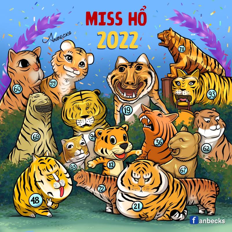 Hoa hậu Tiger 2022 nghệ sĩ Anbecks