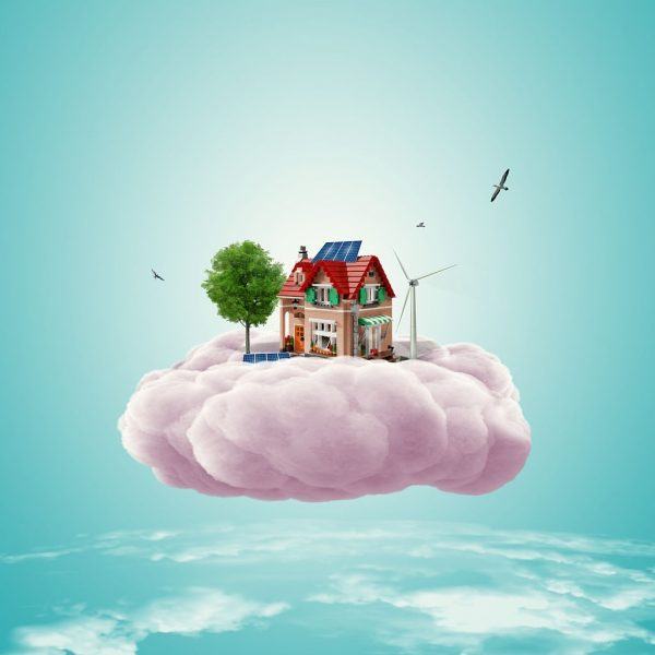 Nằm mơ thấy ngôi nhà trên mây