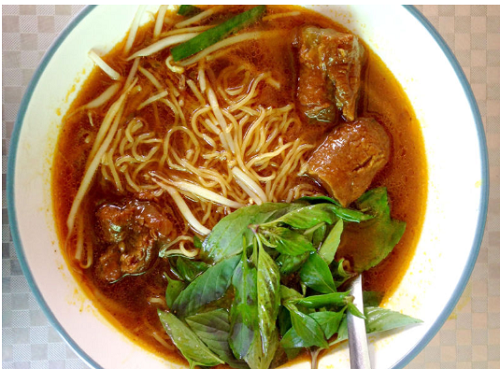 Bún bò cay Bạc Liêu