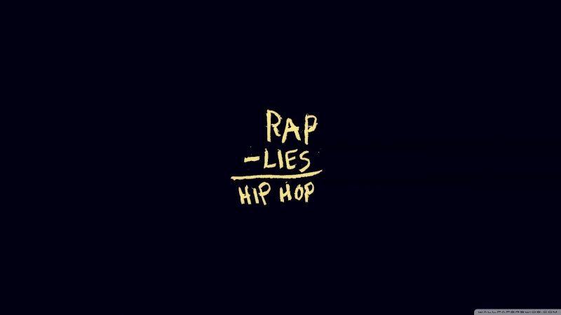 Hình ảnh rap hip-hop - lời nói dối