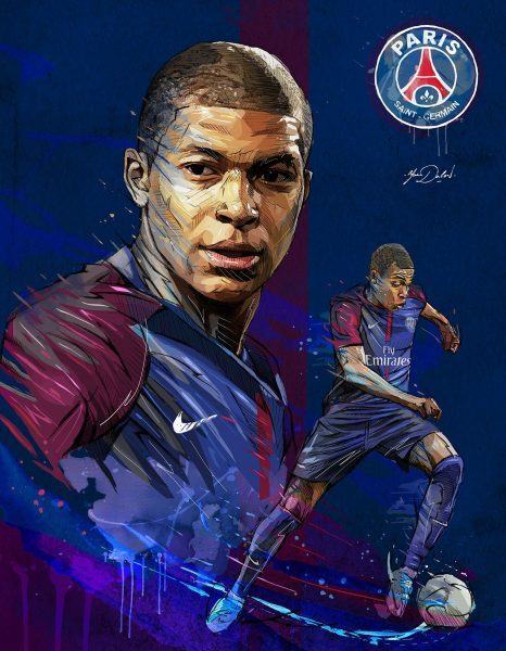 Những hình ảnh tuyệt vời của Mbappe