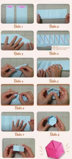 cách làm đồ handmade bằng giấy6
