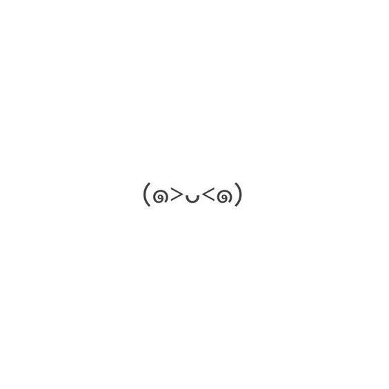 Biểu tượng cảm xúc tiếng Nhật - Biểu tượng cảm xúc nhút nhát dễ thương