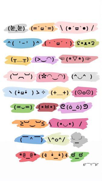 Biểu tượng cảm xúc Kaomoji dễ thương của Nhật Bản