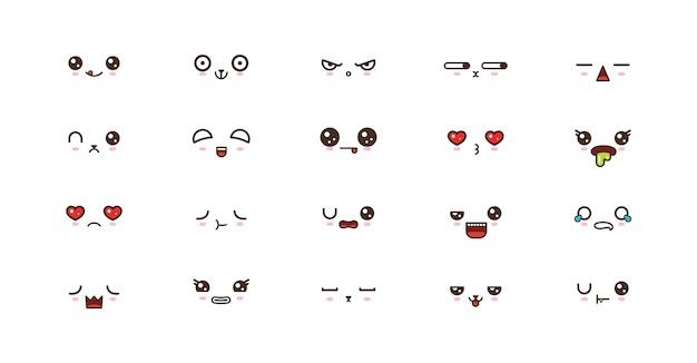Biểu tượng cảm xúc Nhật Bản - Kaomoji dễ thương