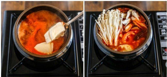 Cách nấu canh đậu phụ Hàn Quốc 7