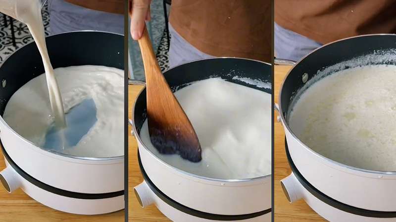 Cách làm kem phô mai 4