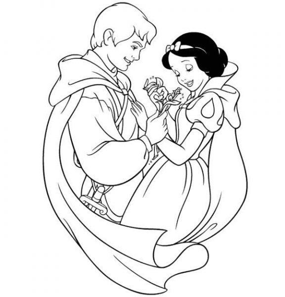Để vẽ được bức tranh Bạch Tuyết hạnh phúc bên hoàng tử