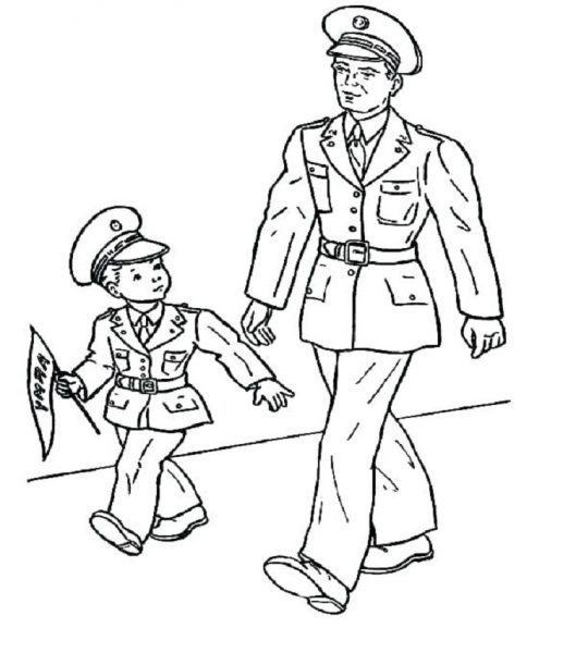 Chân dung người lính và người lính trẻ