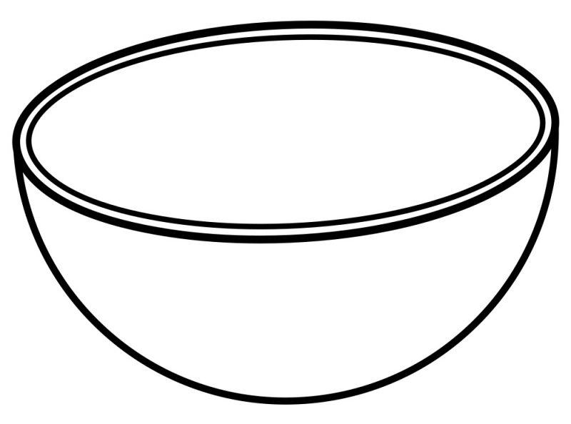 Một bản phác thảo của một tấm tròn