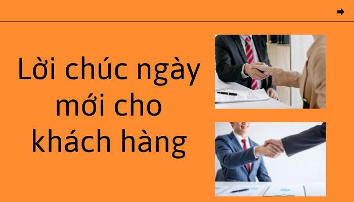 Lời chúc ngày mới cho khách hàng