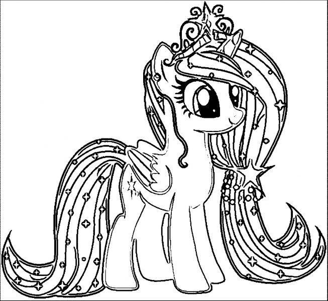 Vẽ công chúa ngựa