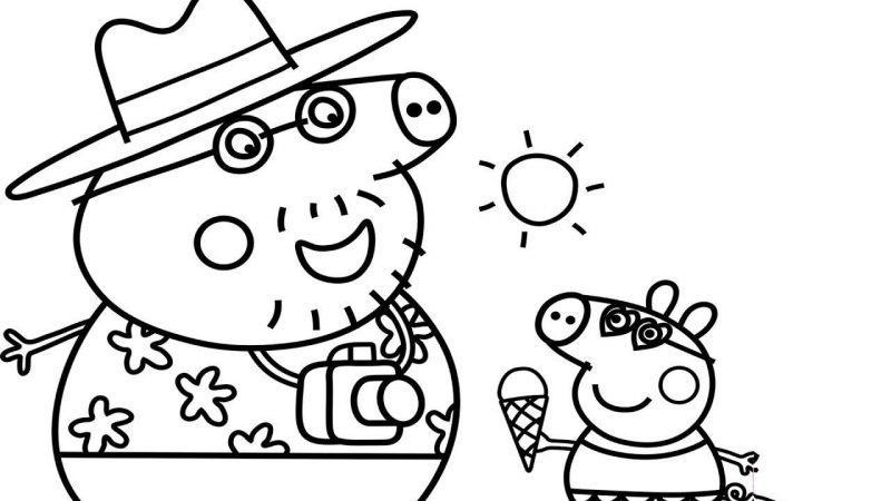 Best Of Drawing Peppa Pig Princess Coloring Pages For Kids a