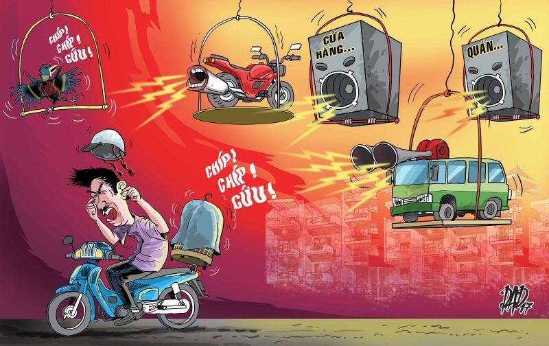 Tổng quan về ô nhiễm tiếng ồn tại Hà Nội