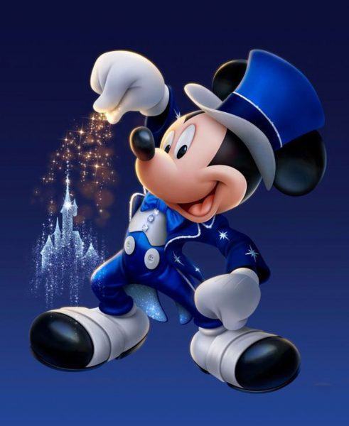 hình ảnh chuột mickey đội mũ