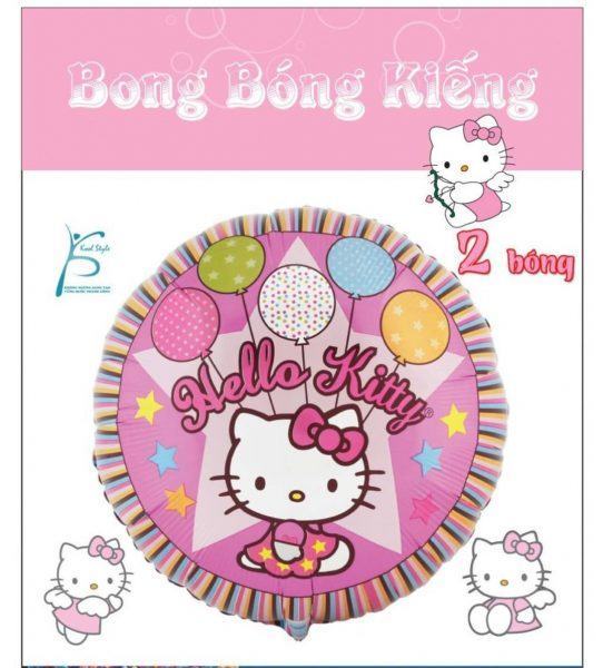 hình hello kitty trên bong bóng