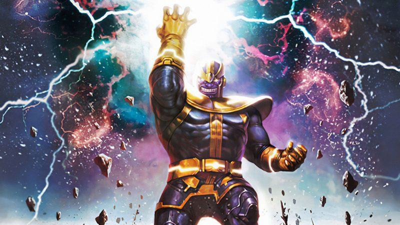 Hình ảnh Thanos phô diễn siêu năng lực