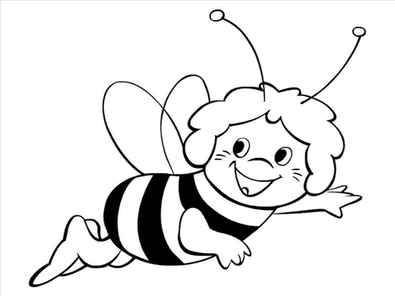 Vẽ con ong đang bò