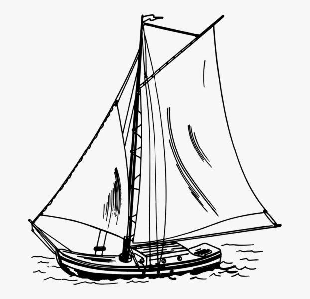 Tranh thuyền gió căng buồm
