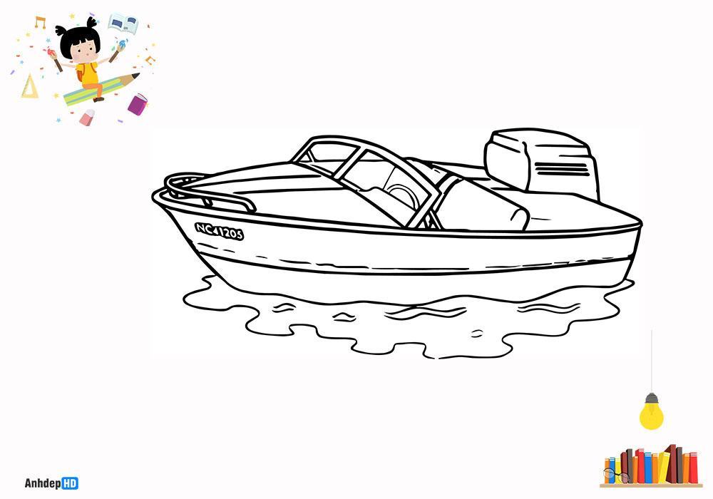 VẼ VÀ TÔ MÀU CHIẾC THUYỀN BUỒM  Cách Vẽ Chiếc Thuyền Đơn Giản  How To  Draw a Sailboat  YouTube