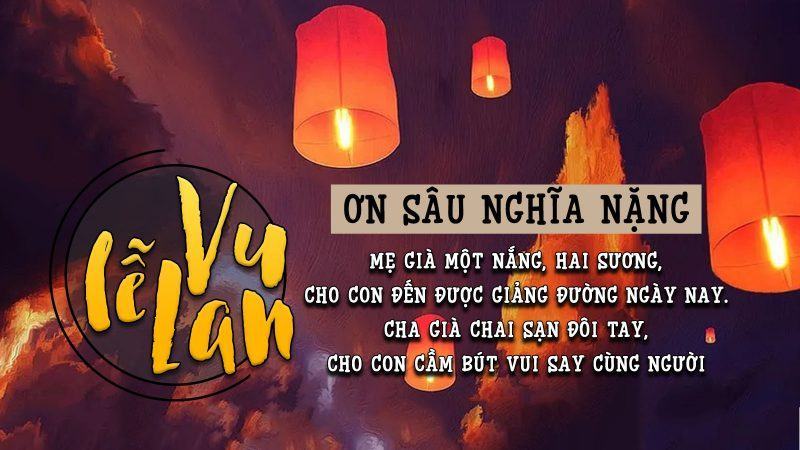 Hình ảnh hiếu thảo với cha mẹ bằng những vần thơ trong sáng