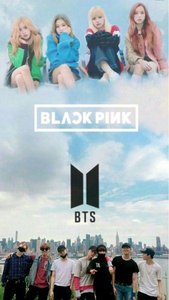 Logo của BTS và Blackpink