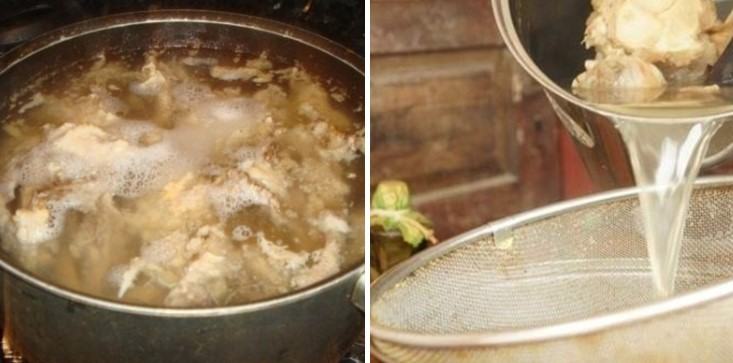 cách nấu súp lươn 7